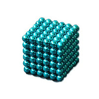 Антистресс магнитный Неокуб, 216 шариков d=0.5 см. (голубой)