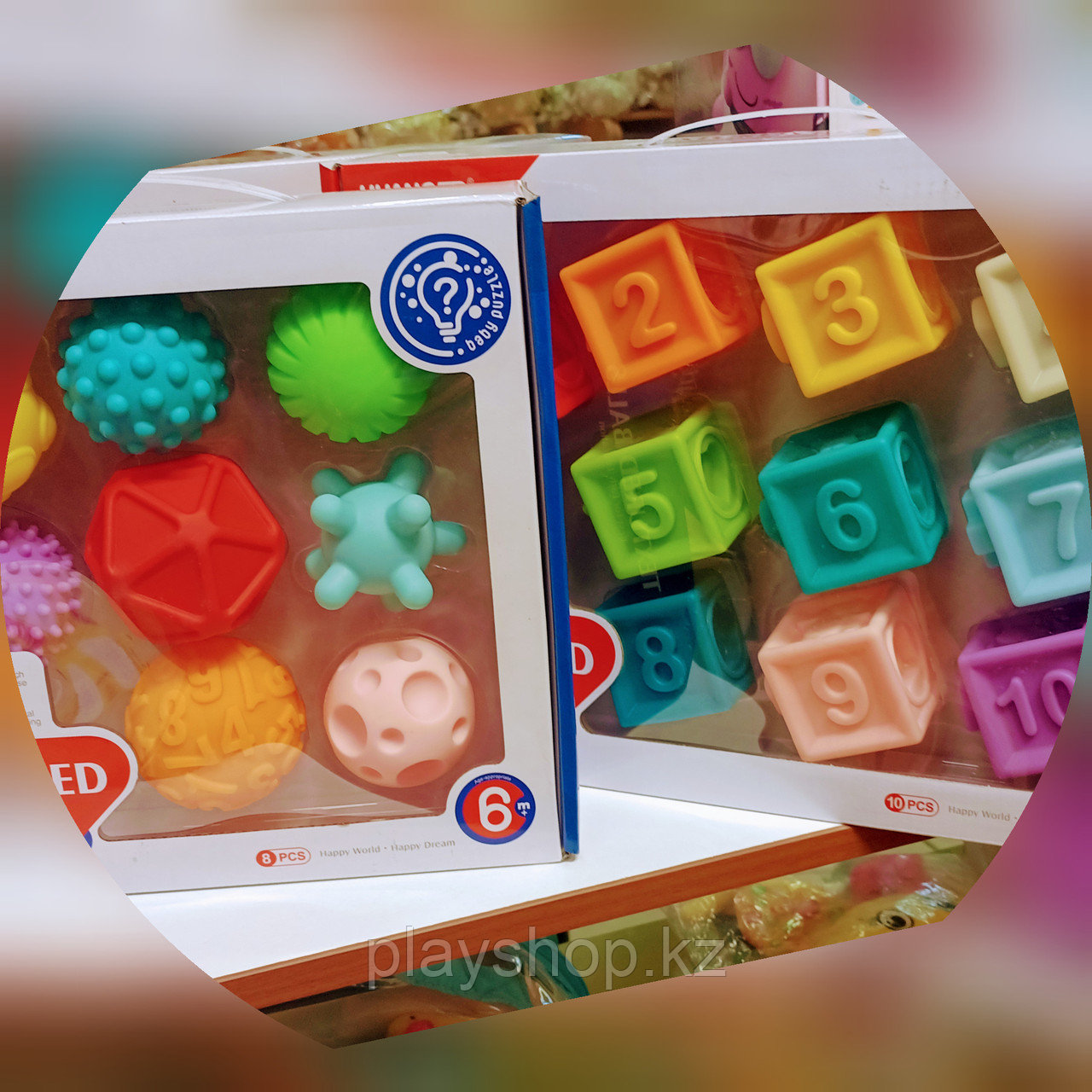 Huanger. Резиновые игрушки, кубики, шары - фото 1 - id-p86621993