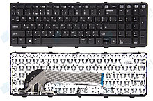 Клавиатура для ноутбука HP ProBook 450 G0/ 450 G1/ 455 G1, RU, рамка, черная