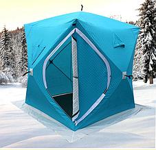 Палатка зимняя куб утеплённая 220*220