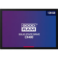 Твердотельный накопитель 128GB SSD GOODRAM CX 400 2.5” SATA3 3D NAND R550Mb/s W450MB/s 7mm SSDPR-CX400-128