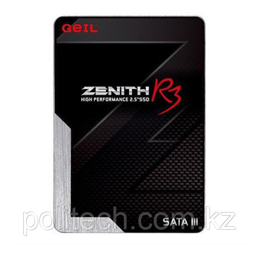 Твердотельный накопитель 256GB SSD GEIL GZ25R3-256G ZENITH R3 Series 2.5” SSD SATAIII Чтение 550MB/s, Запись