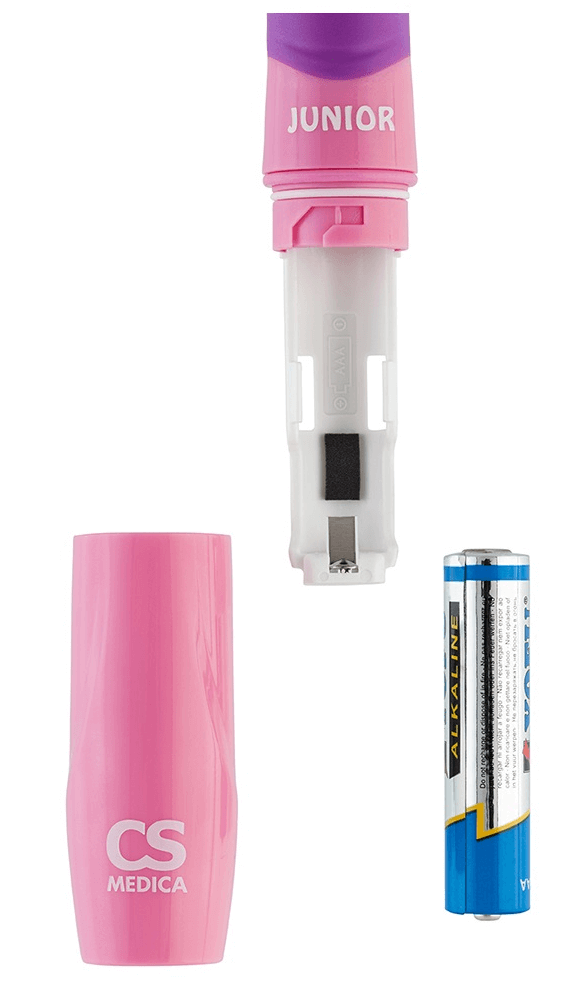 Электрическая звуковая зубная щетка CS Medica CS-562 Junior розовая