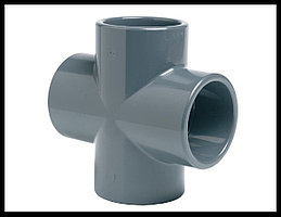 Крестовина для труб PVC (50 мм)