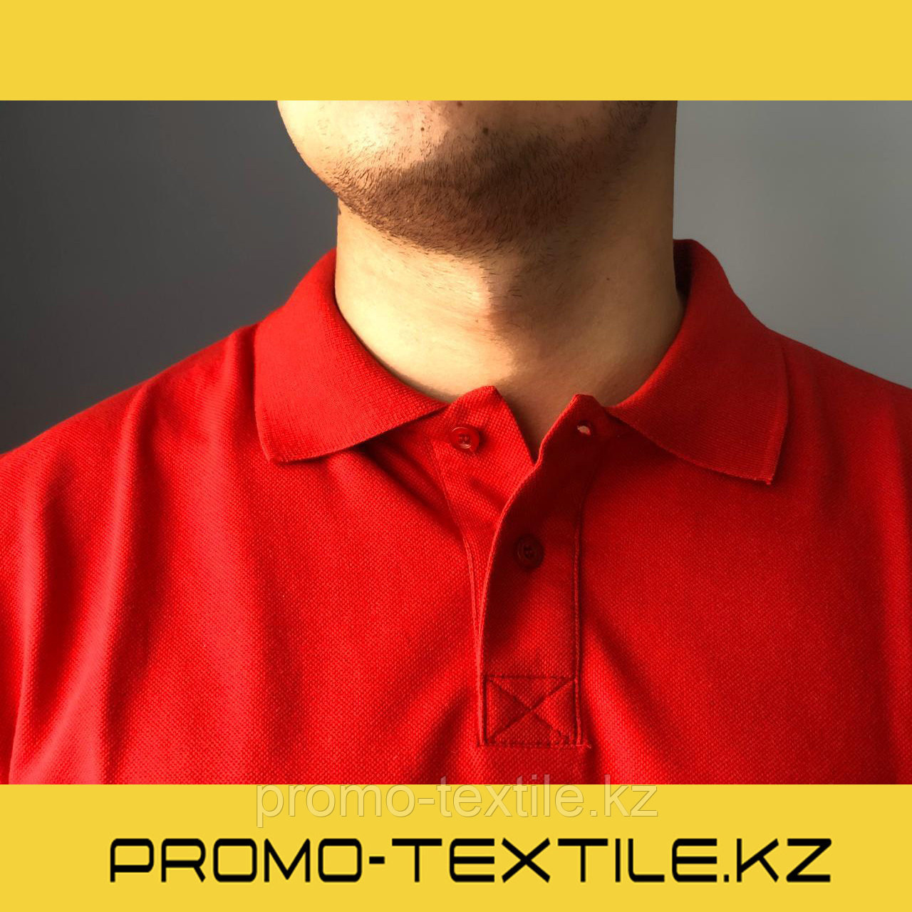 Футболка поло в красном цвете