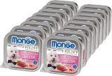 Monge Fresh 16шт по 100г с Тунцом паштет для собак Pate with Chunkies Tuna