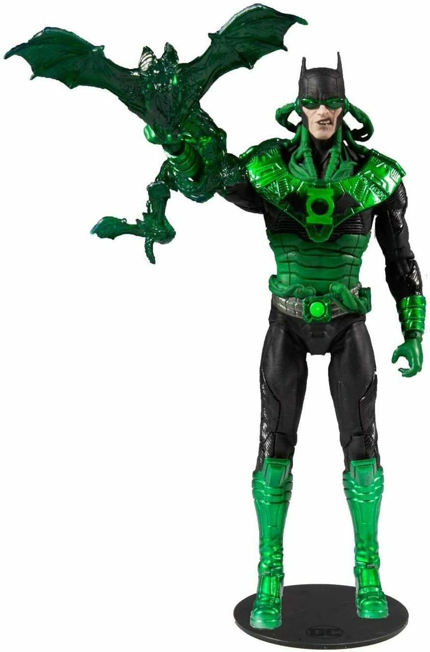 McFarlane "Мультивселенная DC" Фигурка Бэтмен-Зеленый фонарь с Земли -32, Тёмный Рыцарь Металл
