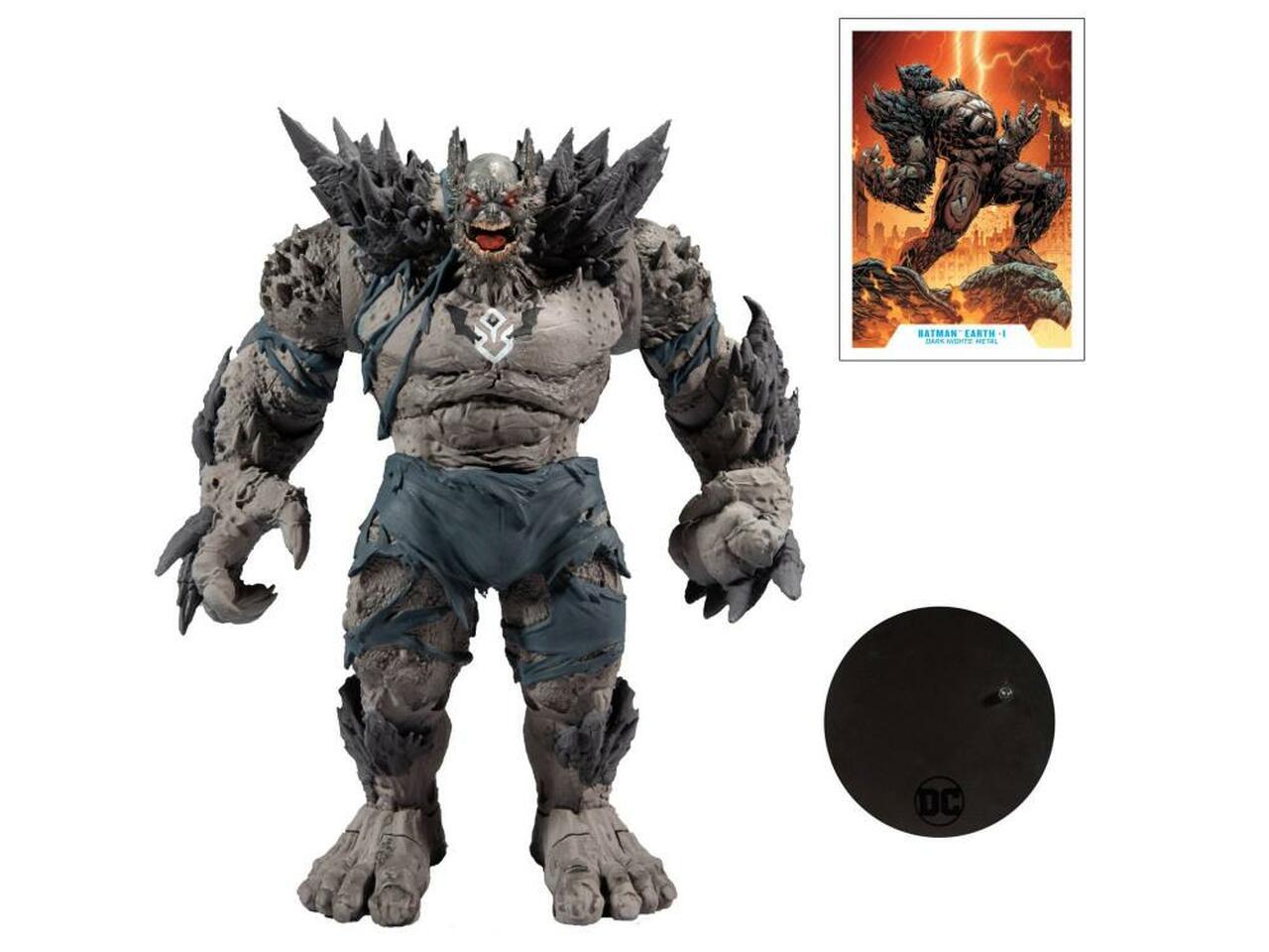 McFarlane "Мультивселенная DC" Фигурка Бэтмен-Думсдей с Земли -1, Тёмный Рыцарь Металл