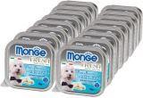 Monge Fresh 16шт.по 100г с Треской паштет для собак Pate with Chunkies Cod Fish