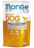 Monge Grill 100г Курица с Индейкой в паучах Влажный корм для Щенков Pouch with Chicken & Turkey