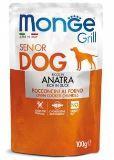 Monge Grill SENIOR 100г с уткой в паучах Влажный корм для пожилых собак Pouch with Duck