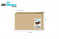 Массажный стол стационарный Comfort SLR-10 (коричневый)