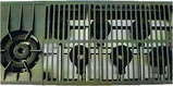 Плита газовая 10-конфорочная, 8 мал. + 2 бол. (ZH-13), фото 3