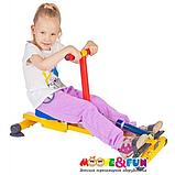 Тренажер детский механический гребной с одной рукояткой 3-8 лет, фото 3