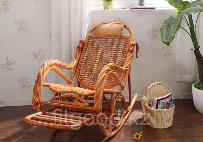 Кресло качалка из ротанги (плетен.) (RTN-049) - фото 2 - id-p86700182