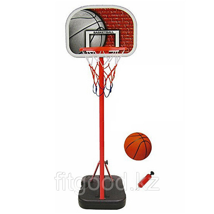 Детская баскетбольная стойка складная 116 см в чемодане арт. - фото 1 - id-p86700391