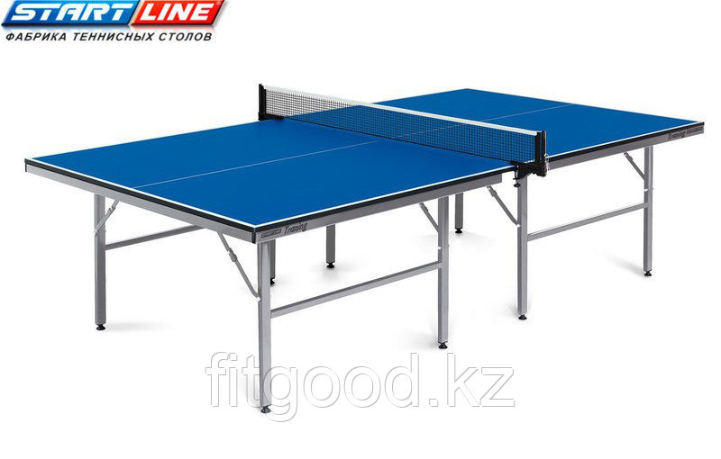 Теннисный стол Start Line Training 22 мм, без сетки, на роликах, регулируемые опоры - фото 1 - id-p86700444