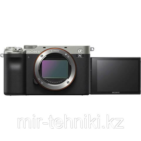 Фотоаппарат Sony Alpha A7C Body серебристый (Меню: Русский) - фото 2 - id-p86501013