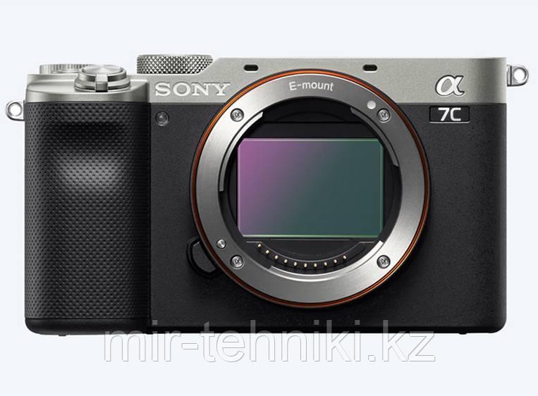 Фотоаппарат Sony Alpha A7C Body серебристый (Меню: Русский) - фото 1 - id-p86501013