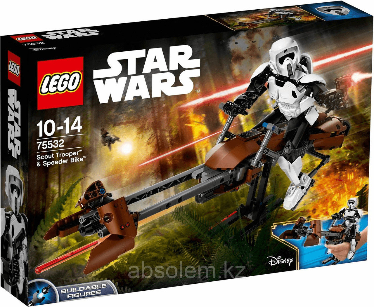 LEGO 75532 Constraction Star Wars Штурмовик-разведчик на спидере