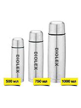 Термос DIOLEX DX-750-В 0,75л, чехол, узкое горло