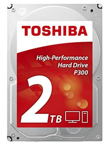 Жёсткий диск HDD 2 Tb SATA 6Gb/s Toshiba P300 HDWD220UZSVA 3.5" 5400rpm 128Mb, фото 2