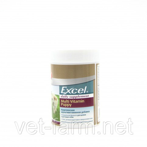 8 In 1 Excel PUPPY MULTIVITAMIN 100таб. Мультивитамины Для Щенков