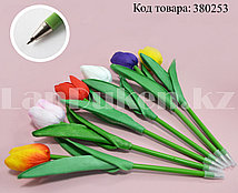 Ручка шариковая в виде тюльпана в ассортименте
