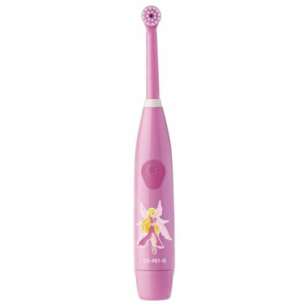 Электрическая зубная щетка CS Medica KIDS CS-461-G розовая