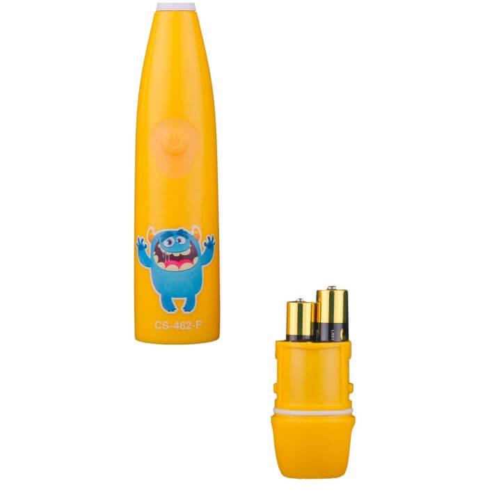 Электрическая зубная щетка CS Medica KIDS CS-462-P персиковая