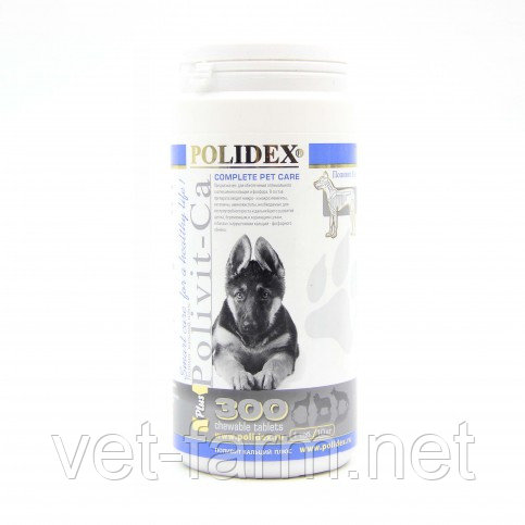 POLIDEX Polivit - Ca, 300 Табл.