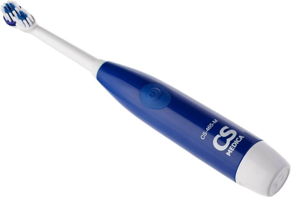 Электрическая зубная щетка CS Medica CS-465-M синяя