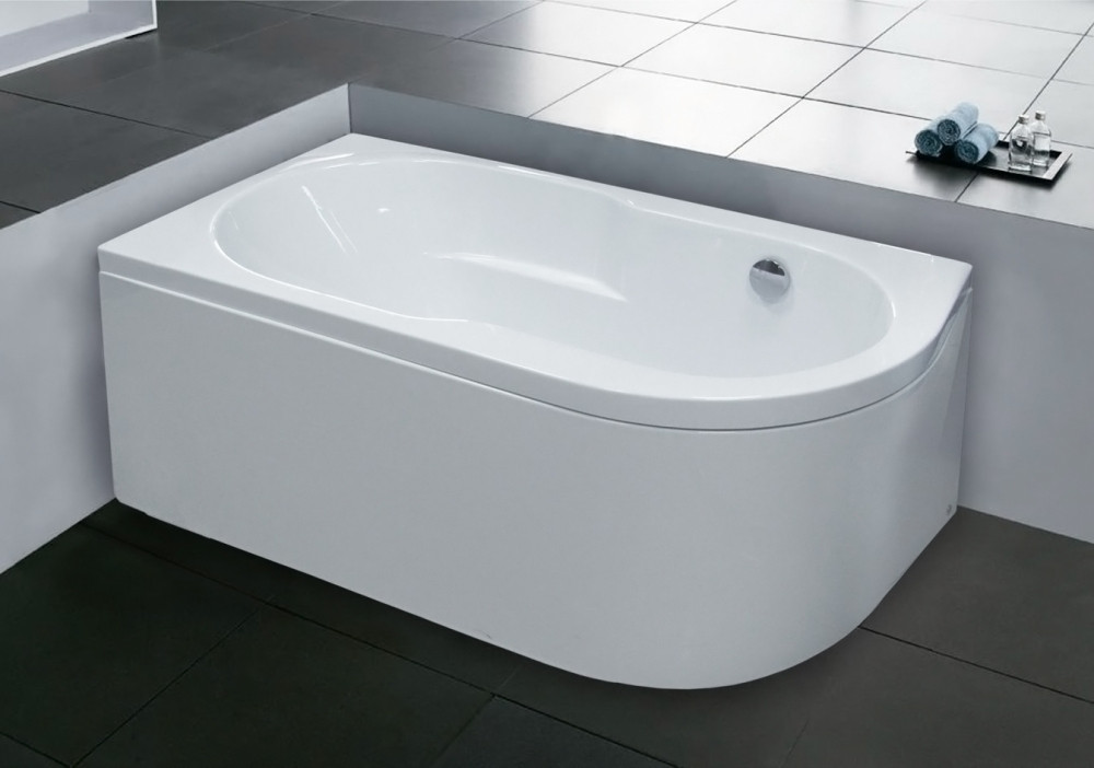 Акриловая ванна Royal Bath Azur RB 614201 L 150 см + слив-перелив