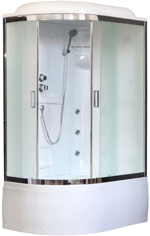 Душевая кабина Royal Bath RB8120BK2-M-CH-R