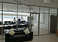 Стеклянные перегородки