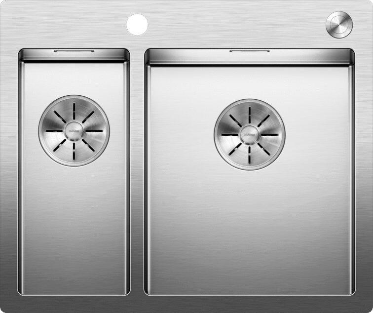 Мойка кухонная Blanco Claron 340/180-IF/А клапан-автомат
