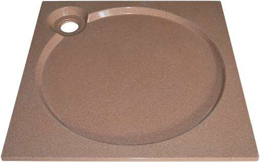 Поддон для душа GuteWetter Deluxe 90x90x2 Q терракот