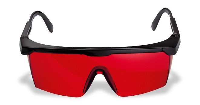 Очки для наблюдения за лазерным лучом Очки для наблюдения за лазерным лучом (цвет красный) Professional