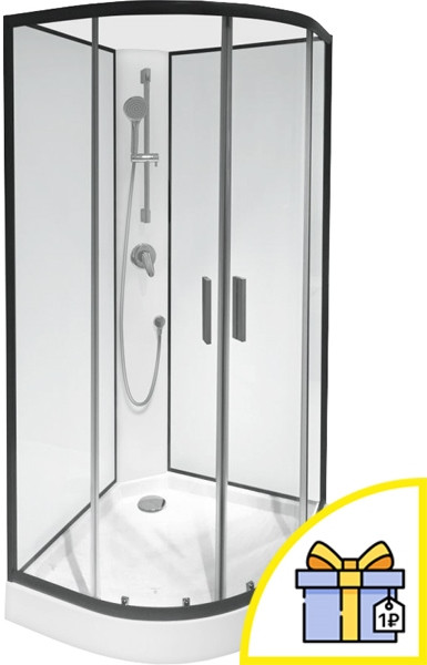 Душевая кабина AM.PM Joy W85C-001-090GT + Сертификат IVI AM.PM