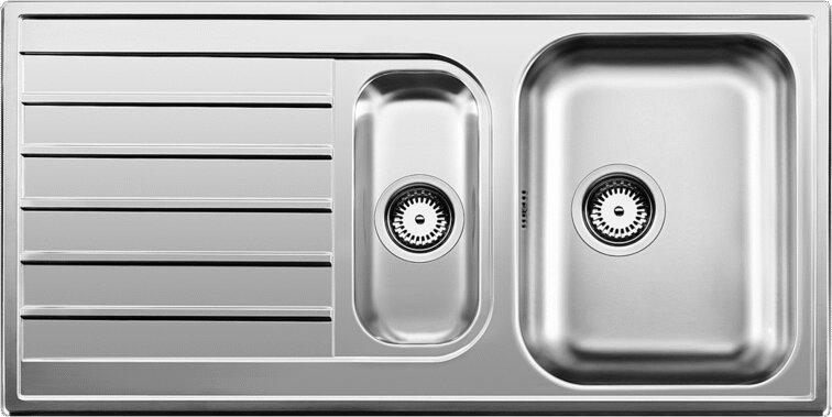 Мойка кухонная Blanco Livit 6 S сталь полированная