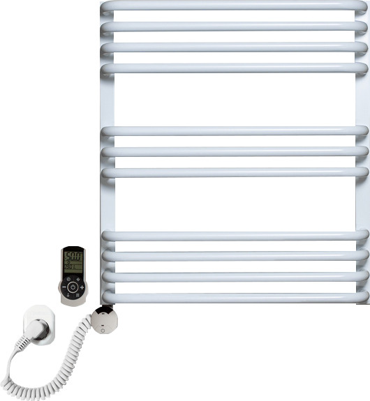 Полотенцесушитель электрический Luxrad Salto Max 063486 60х53 L, белый, терморегулятор selmo smart programm с