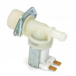Электромагнитный клапан  для стиральной машины Samsung, Indesit, Ariston, T&P, 1 180˚ Ø12 мм, клеммы, 220V