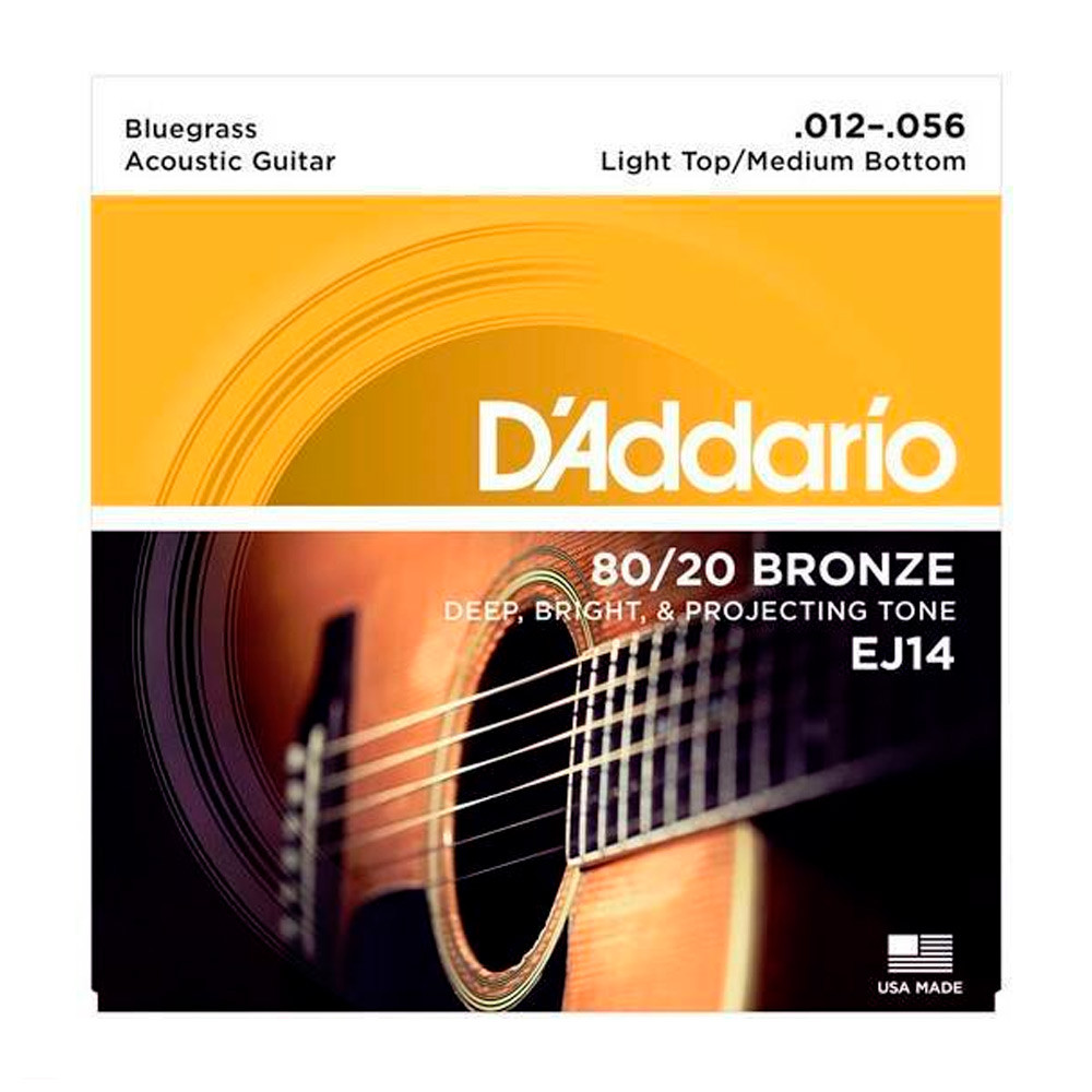 Струны для акустических гитар D'addario EJ14 - фото 1 - id-p86768823