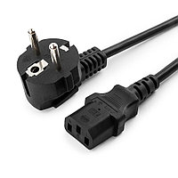 Кабель питания Cablexpert PC-186, 1.8м, Schuko- C13, черный, с заземлением, 6А TAK19137 Кабель питания Cablexpert PC-186, 1.8м, Schuko- C13, черный, с заземлением, 6А