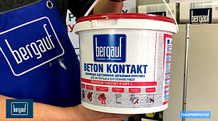 Bergauf, BETON KONTAKT, (Бетон Контакт) Сцепляющая (адгезионная) акриловая грунтовка, 7 кг, зима-лето, фото 2