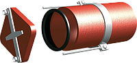 Безраструбная заглушка с прижимными скобами 125 мм ВЧШГ FP Preis