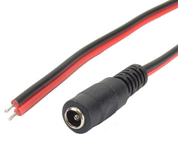 12V-штекер-Х - Разъем питания для блоков питания и камер "папа" с хвостом.