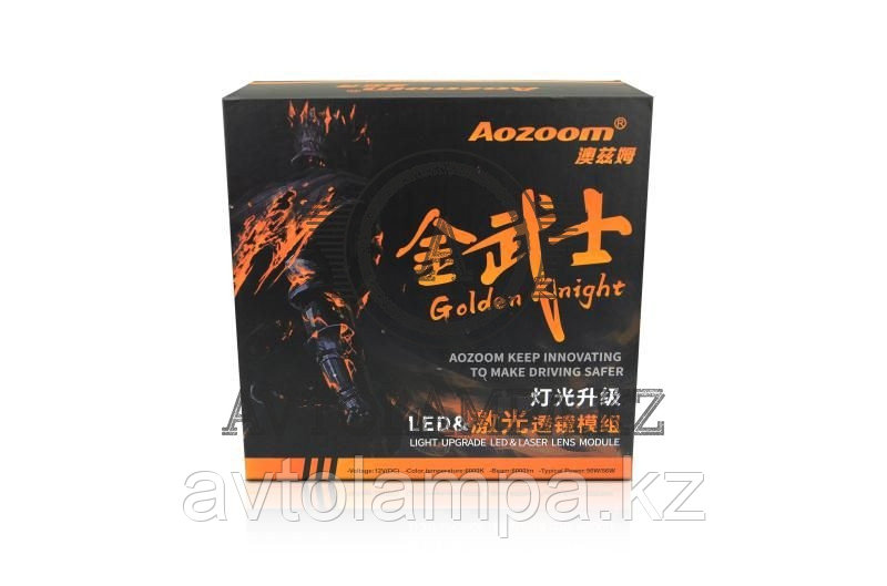 Bi-LED линзы AOZOOM Golden Knight (ALPD-03) (комплект) - фото 1 - id-p86792852