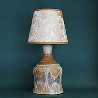 Датская  лампа. Производитель — B. J. Keramik