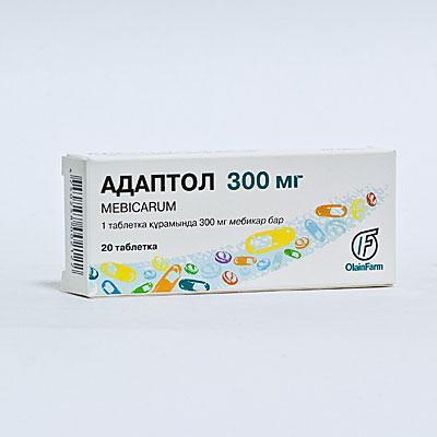 Адаптол 300 мг №20 капсулы